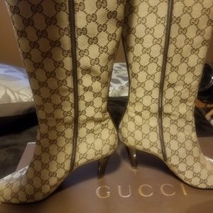 Gucci knee boots